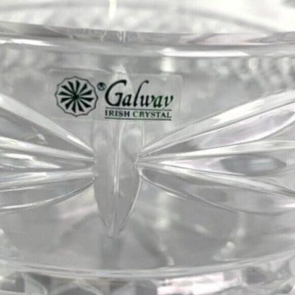 Galway Irish Crystal Leah Bowl Trophy 7.5" - Picture 8 of 9